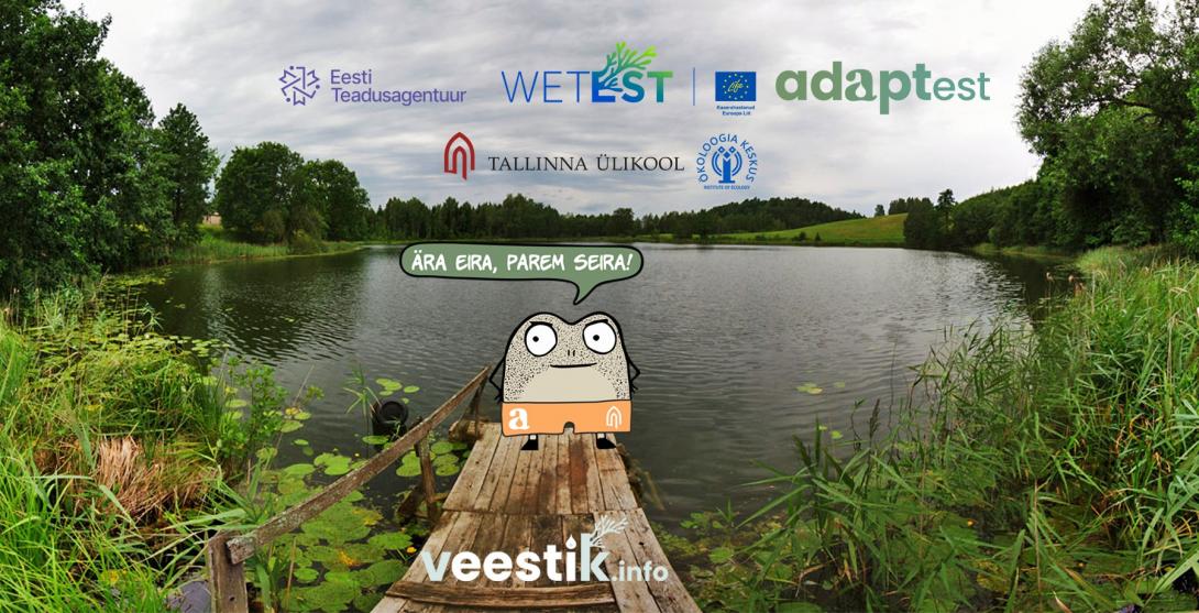 vesi, purre, puud, taevas, konna logo purdel